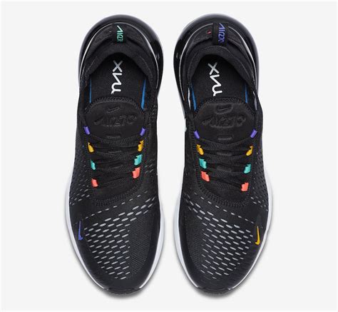 Nike Air Max 270 Black Multi Color Ah8050 023 Release Date Sbd