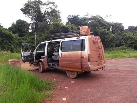 minivan driver  caught smuggling alcohol  guyana