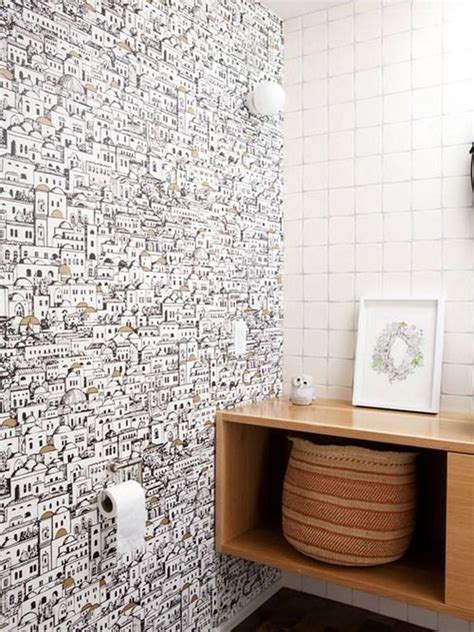 igoblog shower design busy wallpaper bathroom wallpaper
