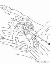 Mamie Coloriage Fait Abuel Esquiadora Grands Colorier Fete Abuela Línea Meres sketch template