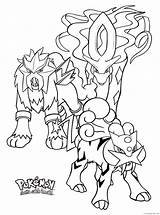 Pokemon Coloring Pages Cartoon sketch template