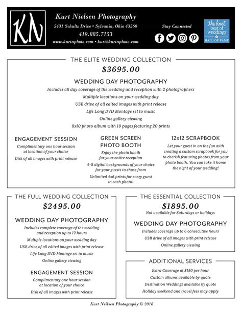wedding photographer prices find     wedding photography prices  shows