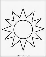 Sun Coloring Library Clipart Supercard Bajaj Prime sketch template