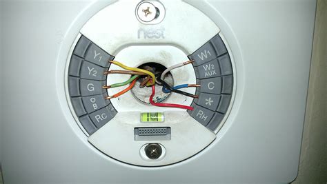 nest thermostat installation wiring