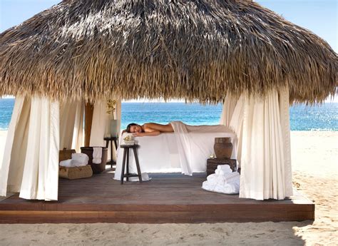 cabo azul resort massage place massage room beach cabana