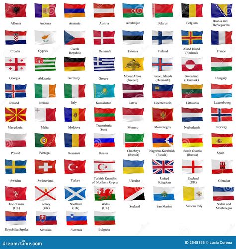 wszystkie flagi europejskiej zdjecie royalty  obraz