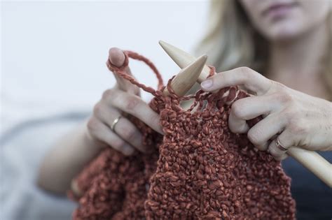 steps to finishing a knitting project