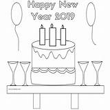 Year Printable Coloring Pages sketch template