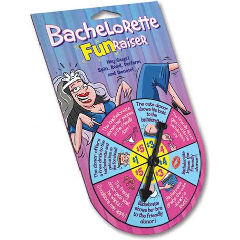 Ozze Creations Bachelorette Funraiser Spinner Game