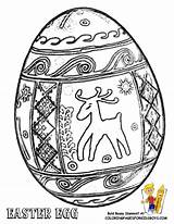Russian Coloring Eggs Pages Popular Colouring sketch template