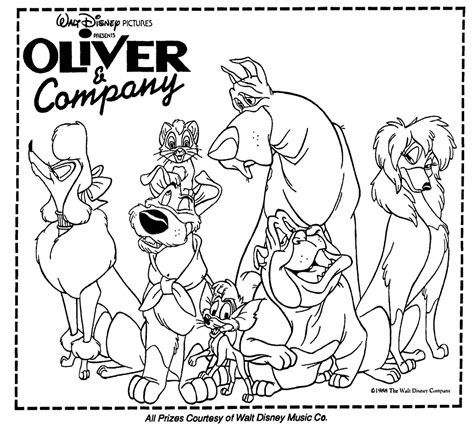 oliver   coloring pages coloring home