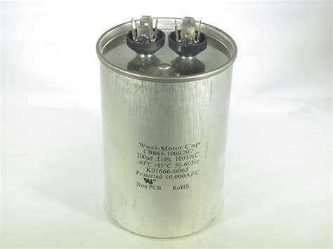 cbb   uf  vac weedroller capacitor   capacitor industries