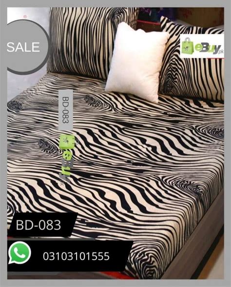 tiger print velvet flannel bedsheets  price  pakistan ebuypk