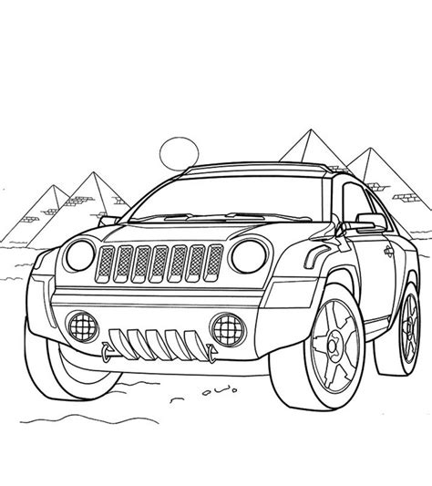 american muscle car coloring pages