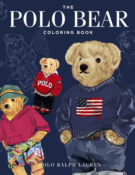 polo bear coloring book  polo ralph lauren en