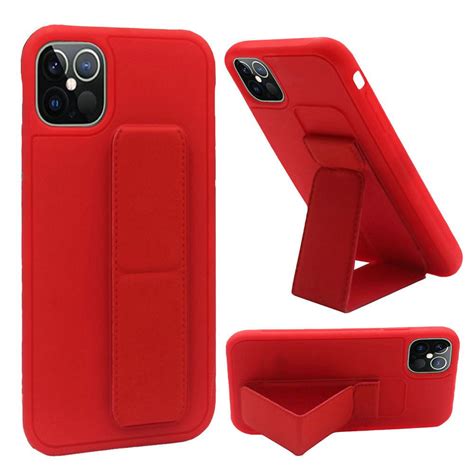 apple iphone  mini  phone case hybrid foldable kickstand