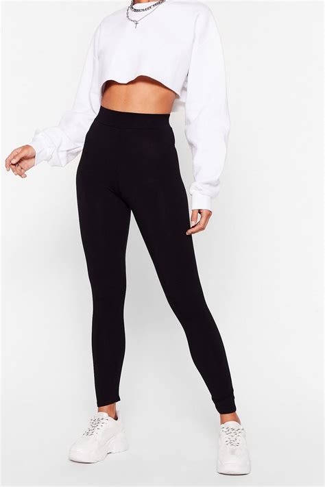 hold tight high waisted leggings nasty gal