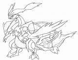 Coloring Kyurem Pages Darkrai Pokemon Pokémon Alternate Forms Form Coloriage Thundurus Ex Getcolorings Template sketch template
