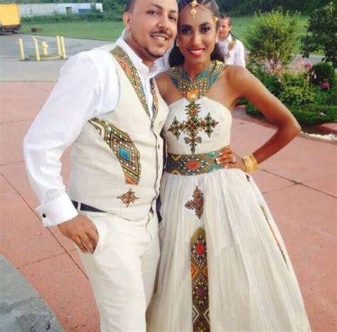 traditional ethiopian turned into wedding dress