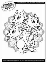 Coloring Pages Creatures Greek Mythology Animals Magical sketch template