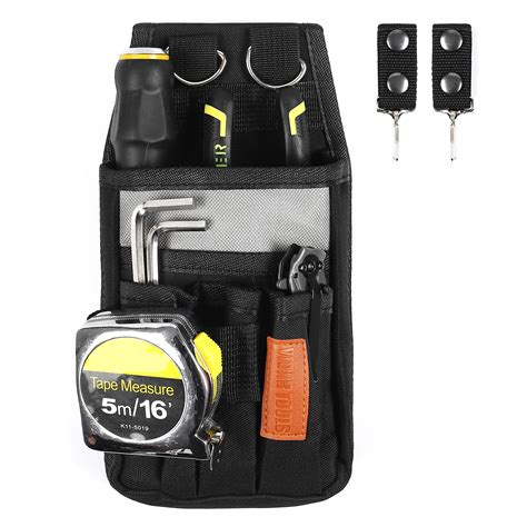 buy vidar tools mini organizer tool pouch  belt clip heavy duty metal belt clip spare