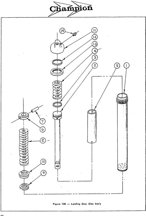 oleo strut diagram