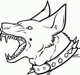 Dog Draw Guard Drawing Step Scary Pages Police Animals Drawings Coloring Angry Sketch Clipart Dragoart Teeth Easy Cool Animal Colouring sketch template