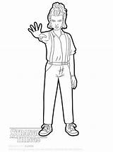 Stranger Things Coloring Pages Printable sketch template