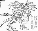 Invizimals Lizard Ltp Perdidas Tribos Tribus Dibujos Las sketch template