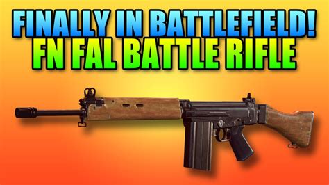 Fn Fal Battle Rifle New Best Gun In Hardline