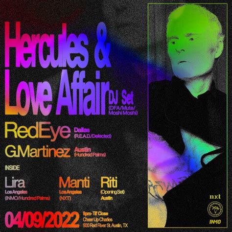 hercules and love affair dj set redeye defected tickets austin
