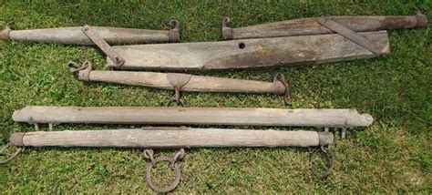 antique double yoke  single yokes sherwood auctions
