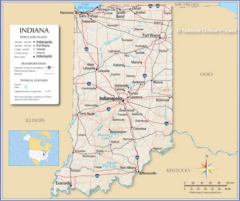 map  indiana