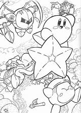 Kirby Coloring Dreamland Return Pages Knight Meta Print Commission Flight Deviantart Popular Coloringhome Cartoon sketch template