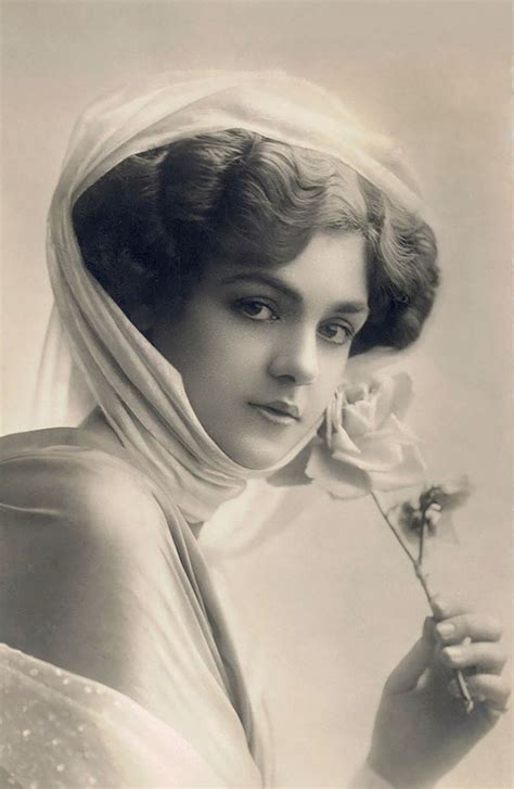 women s beauty captured 100 years ago in vintage postcards