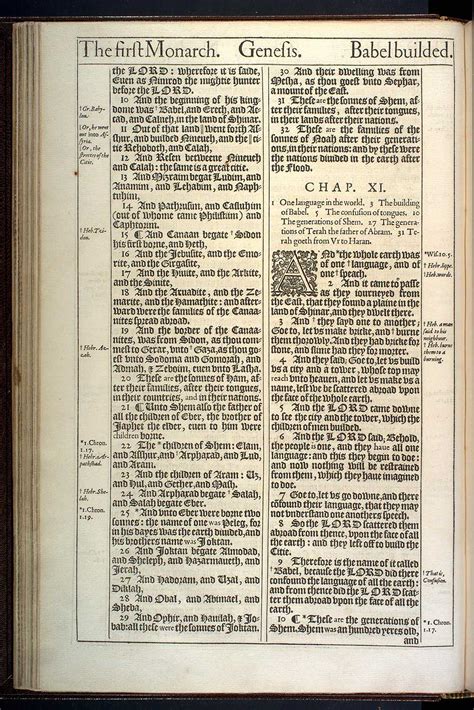 The First Booke Of Moses Called Genesis Original 1611 Kjv