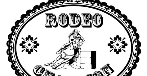 rodeo coloring pages coloring sheet cowgirl rodeo barrel racer belt buckle