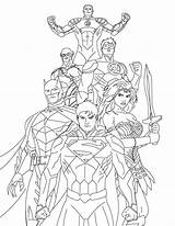 Justice League Coloring Pages Draw Printable Drawing Print Colouring Superman Savitar Superhero Kids Color Book Sheets Comic Printables Drawings Super sketch template