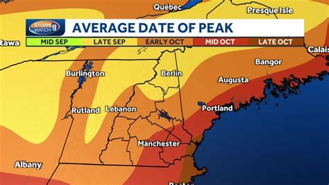 new hampshire foliage map previewing the fall colors season