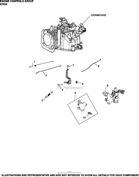 kohler xt  lawn boy   ft lbs gross torque parts diagram  engine controls xt