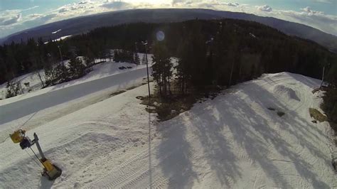 gopro skiing quadcopter youtube
