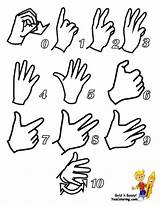 Sign Language Coloring Pages Asl Numbers British Alphabet Liking Keep Worksheets sketch template
