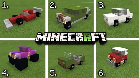 how to make a car in minecraft that moves no mods