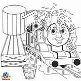 Coloring Thomas Train Pages Printable Engine Tank Kids Colouring Print Drawing Friends Mickey Mouse Color Worksheets Boys Washing Games Sheets sketch template
