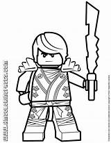 Coloring Ninjago Lloyd Pages Lego Popular sketch template
