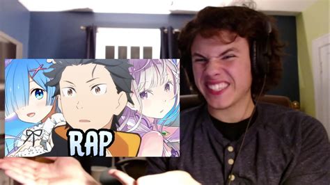 vocal coach reacts to re zero rap again rustage ft
