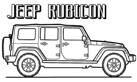 popular jeep coloring pages  kids  adults truck