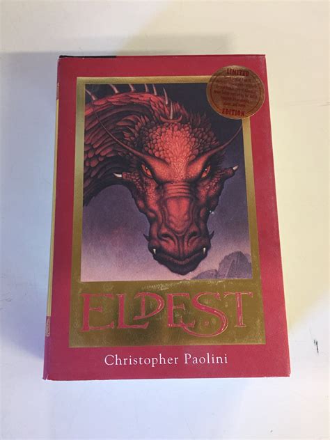 eldest limited edition  christopher paolini book    eldes