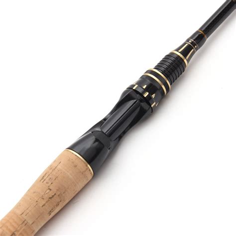 entsport  piece spinning rod   top pieces graphite spinning fishing ebay