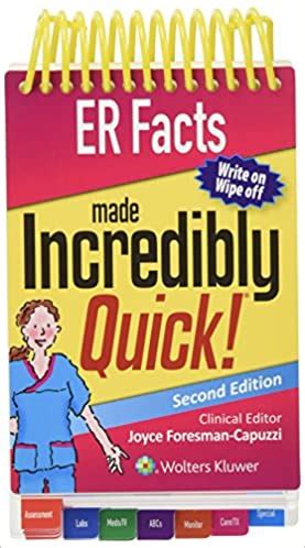 er facts  incredibly quick incredibly easy series
